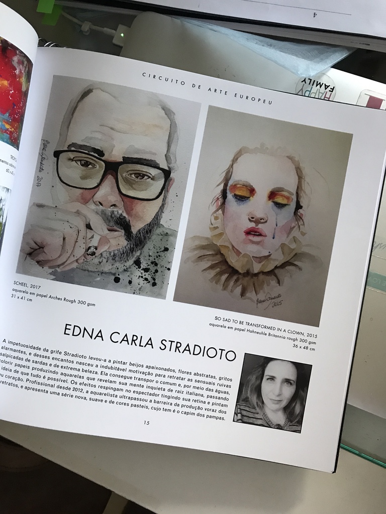 Crítica de arte por Márcio Scheel sobre Edna Carla Stradioto